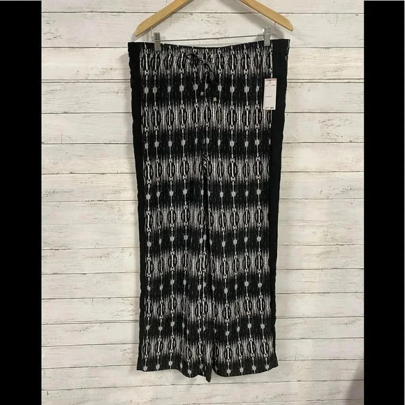 Philosophy Pants - Philosophy Wide Leg Boho Pants Size L